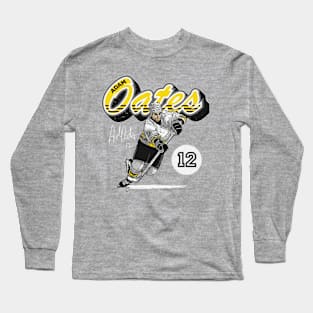 Adam Oates Boston Retro Script Long Sleeve T-Shirt